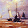 Preparations for departure - Hendrik Willem Mesdag